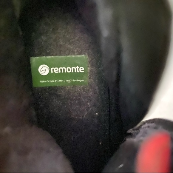 Remonte Leather Heeled Boots - Size Euro 37 -  US (6.5-7) - Picture 7 of 7